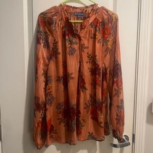 Democracy Button down Blouse
